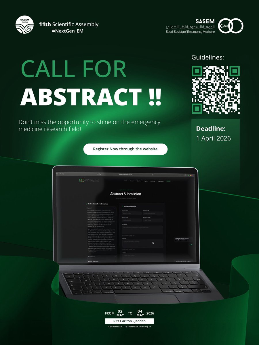 The 11th SASEM Scientific Assembly - SASEM2026 tweet media