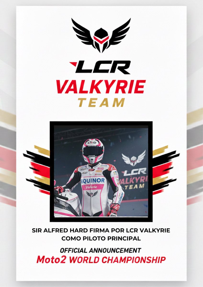 LCR Valkyrie Honda tweet media