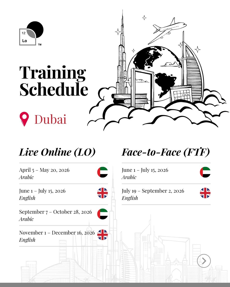 LOSciencelabs's tweet photo. Professional development begins with personal well-being.

Life Management Science Essentials Series—Face-to-Face and Live Online in Dubai, Malaysia, and Riyadh.
Register now: https://t.co/PSvk8xtmTv

#LMSL #LifeManagementScienceLabs #LifeManagementScience #FacetoFace #Liveonline https://t.co/E4BpeVZqFA