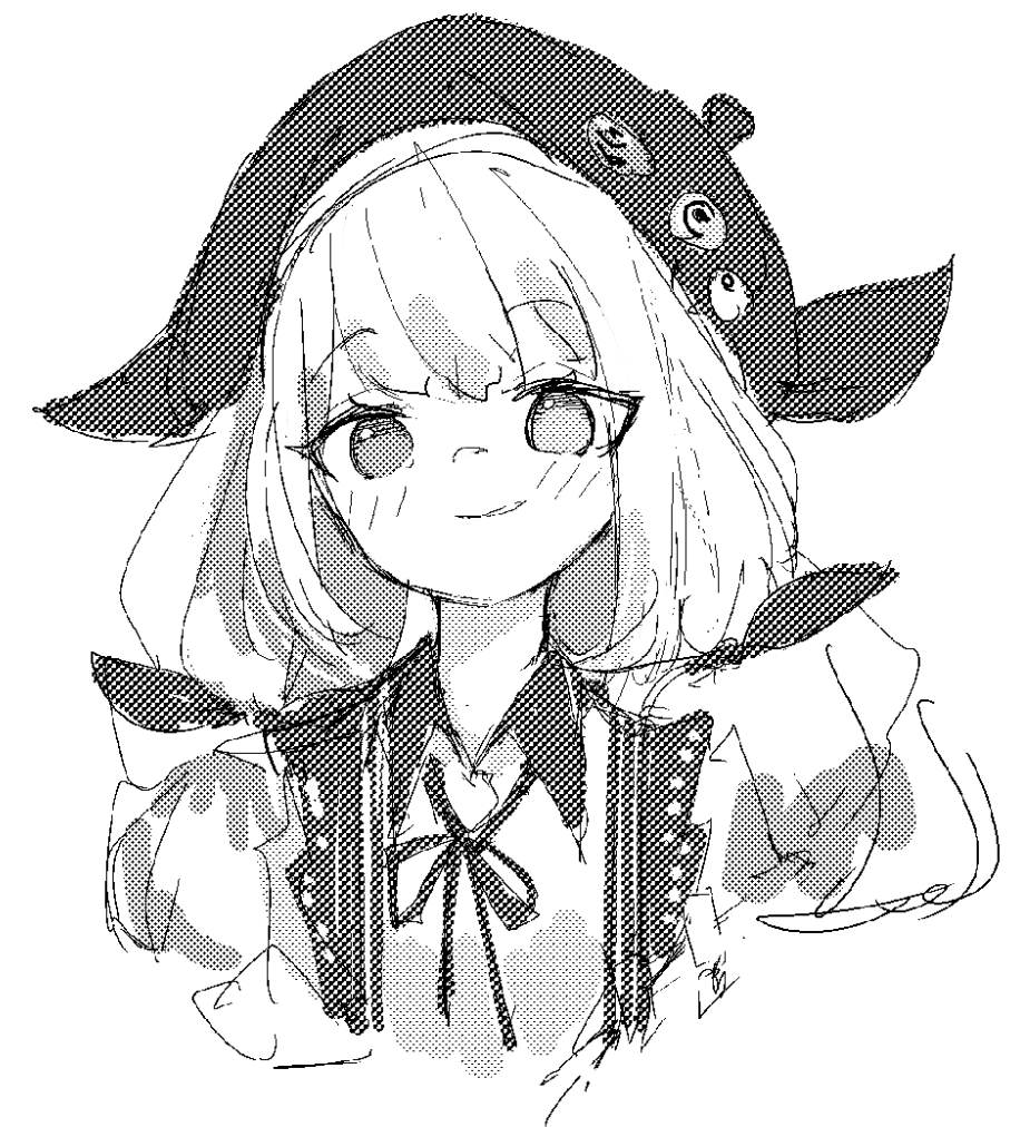 「」|みよぴゐのイラスト