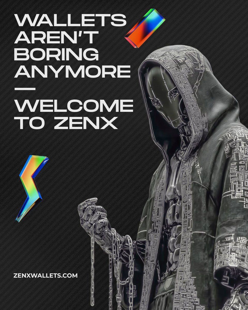 ZenWalletapp's tweet photo. Wallets aren’t boring anymore — welcome to ZenX.
The future of crypto storage is here.

👉 Explore now: https://t.co/uyrUExxzrd

#ZenXWallets #CryptoWallet #Web3Wallet #DigitalWallet #CryptoSecurity
#BlockchainTech #CryptoLife #BitcoinWallet #EthereumWallet #DeFiTools https://t.co/glH9UctvsA