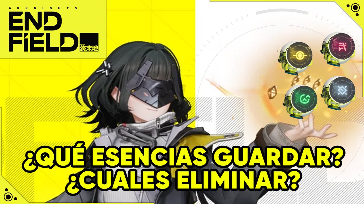 ¿Cómo saber que esencias en el #ArknightsEndfield  guardar y cuales dejar para grabar las buenas? Te comparto un método bastante sencillo y rápido para lograr saber exactamente si tu esencia es GOD o no. youtu.be/u-kynpzzdeg <a href="/AKEndfieldES/">Arknights: Endfield ES</a>