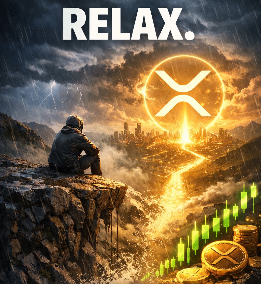 Relax.
You’re not late.
You’re early, just in the uncomfortable part. #XRP