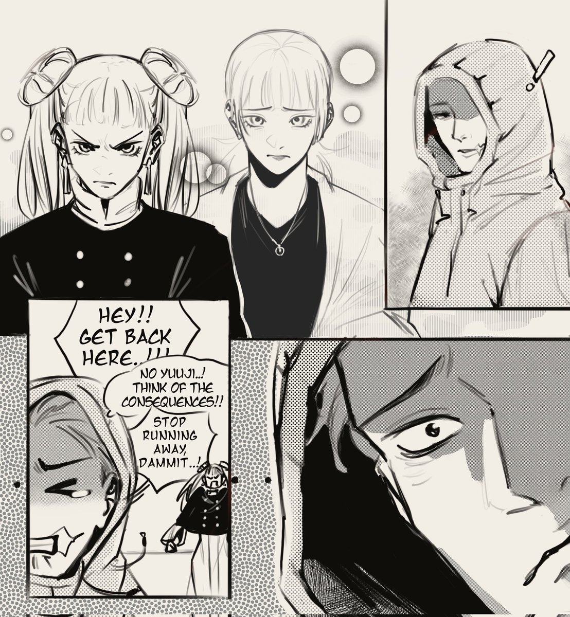 Couldn't help myself, I had to draw them! 💕 #yuji #jjk #ozawa