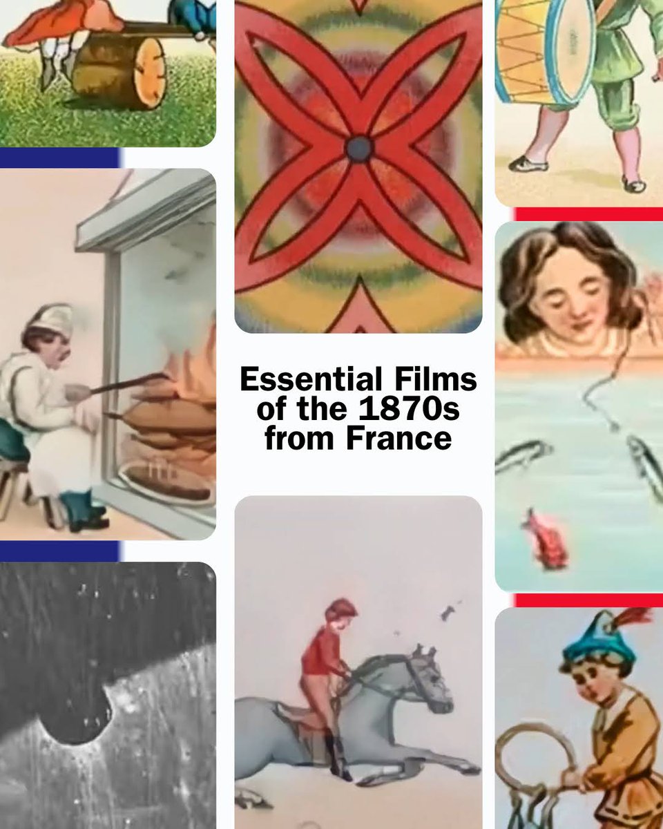 Essential_Films's tweet image. French scientists and artists were at the forefront of the race to reproduce motion. Discover the best proto-cinematic works of the 1870s from France in the Essential Films canon.
👉 View the full list here essential-films.co.uk/film?country=F…