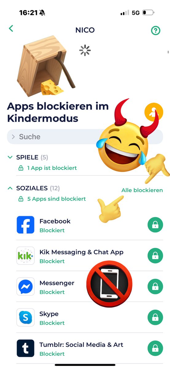 adoredsofiaa's tweet image. Erstmal alles sperren auser Telegramm aus Langeweile 😂😂