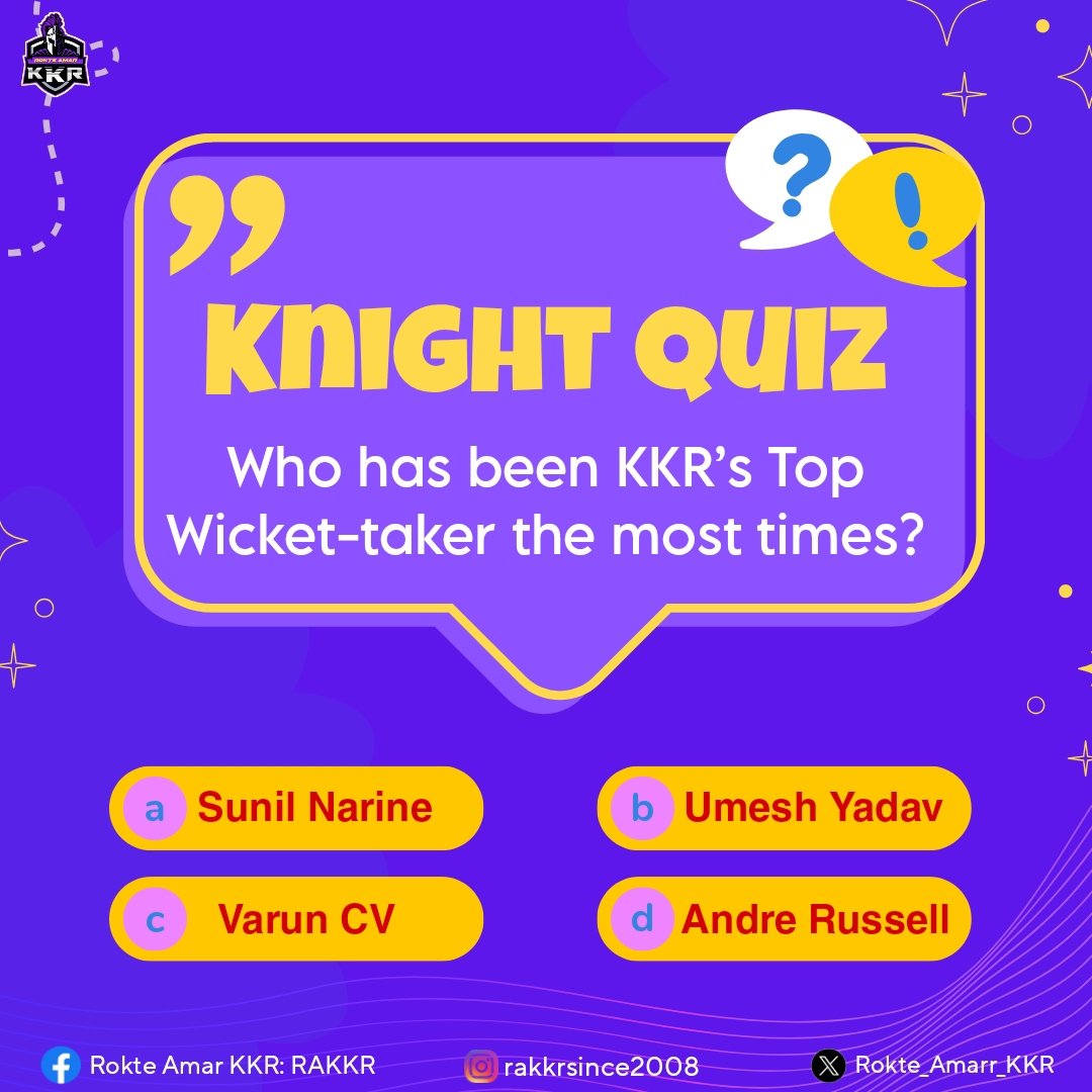 Rokte_Amarr_KKR's tweet photo. #KnightQuiz π¨βοΈ. https://t.co/RzBjhvvdFU