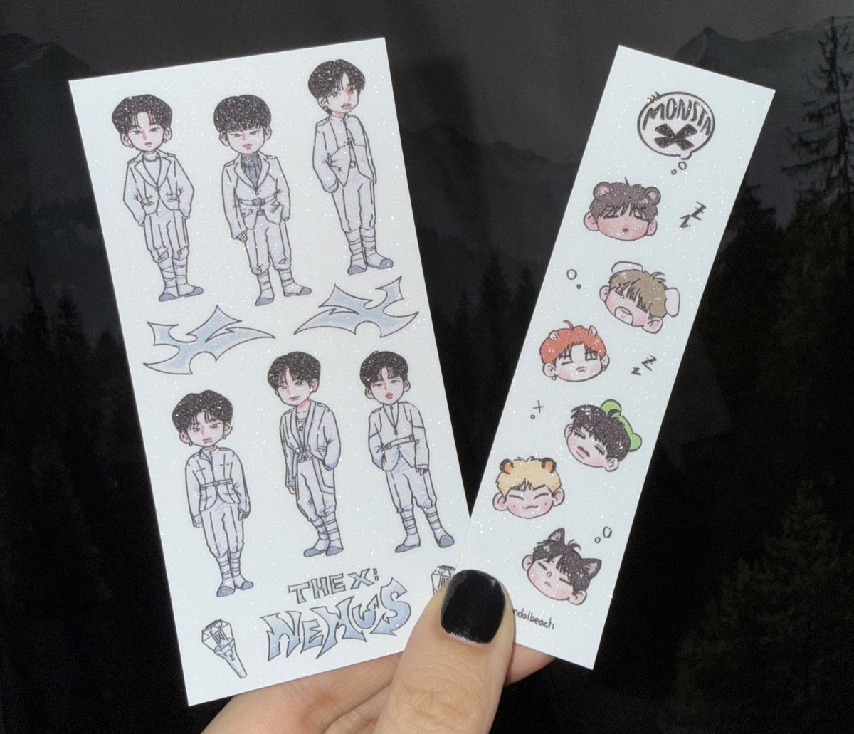 𝑻𝑯𝑬 𝑿:𝑵𝑬𝑿𝑼𝑺 기념 스티커
🖤RT이벤트🖤

🖤only몬베베(국내주소지)
🖤당첨자5명 이번주중에 뽑겠습니당
🖤반택비 제가 부담합니다٩˙ヘ˙و

RT해주시는 분들 중 다섯분 뽑아요!
"반택정보공유 가능하신분만"