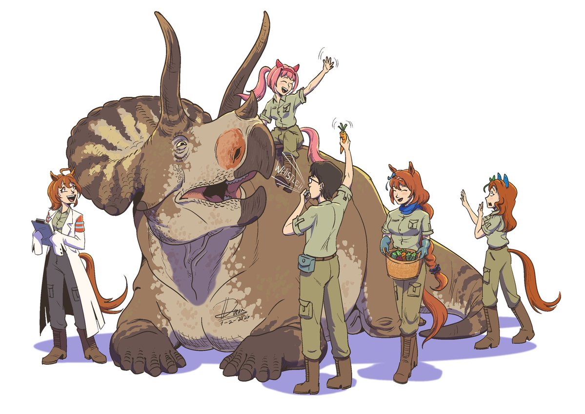 Different kind of friendship training

#umamusume #dinosaurs