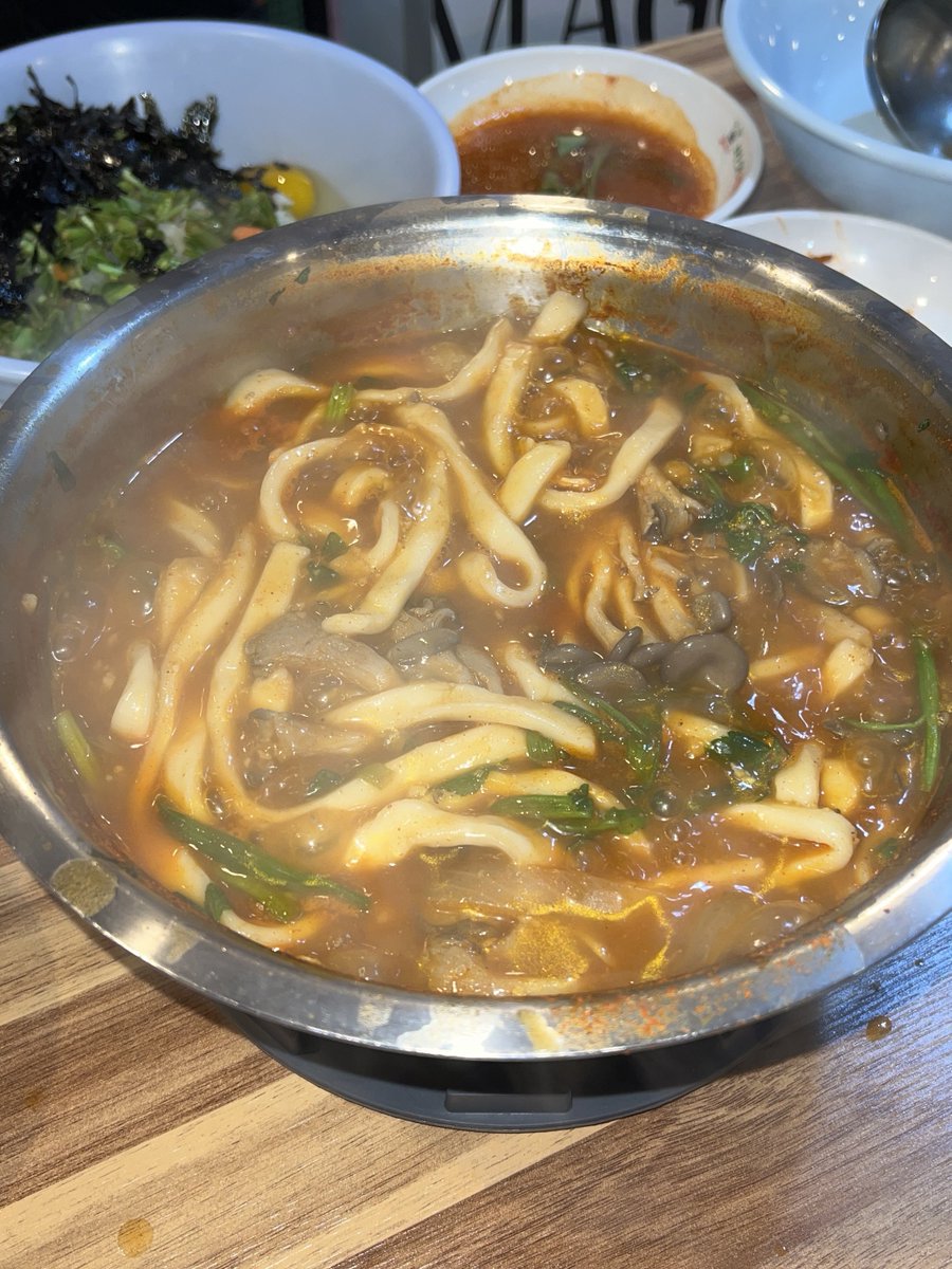 가양칼국수버섯매운탕🍄