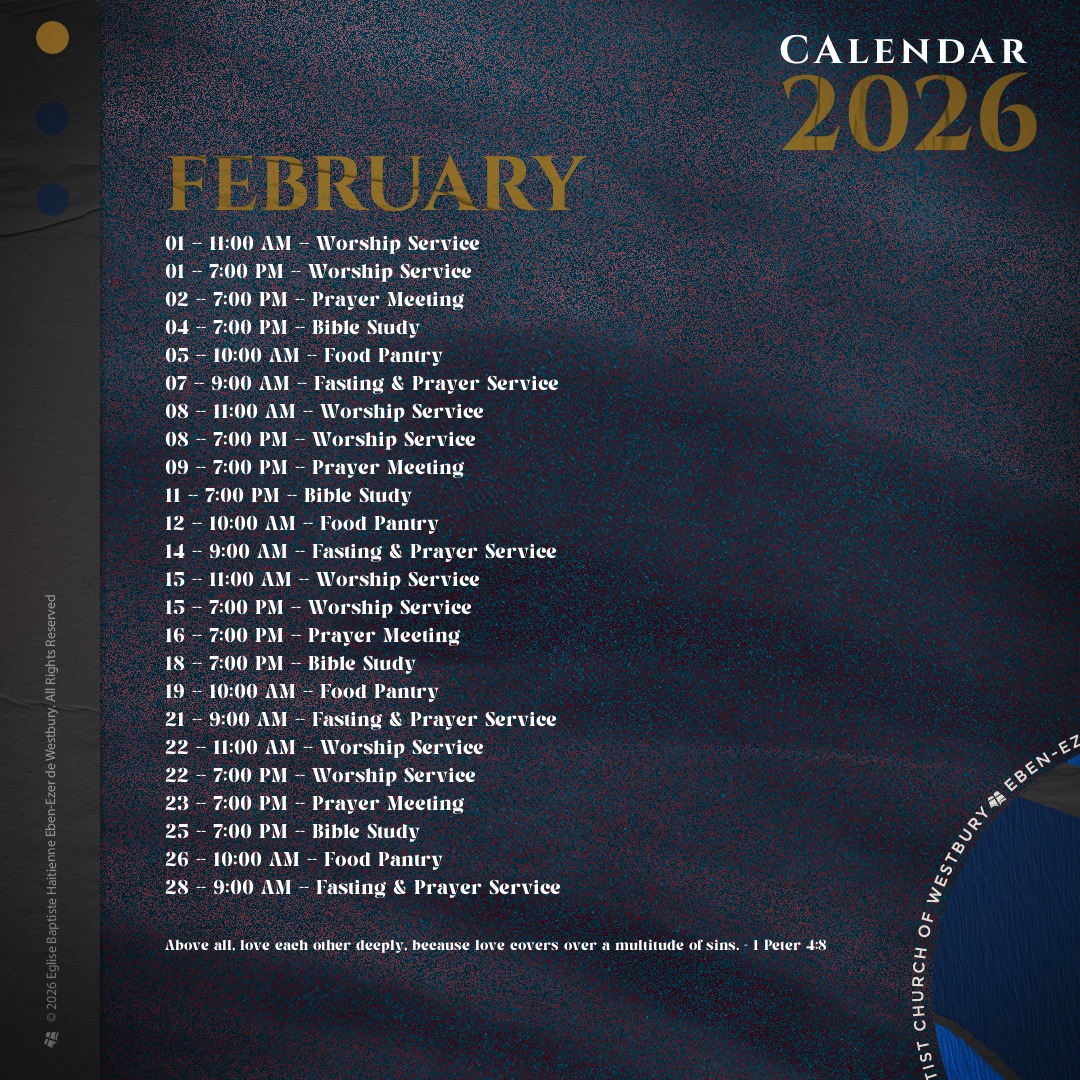 ebenezer516's tweet image. Above all, love each other deeply, because love covers over a multitude of sins. - 1 Peter 4:8 #febevents