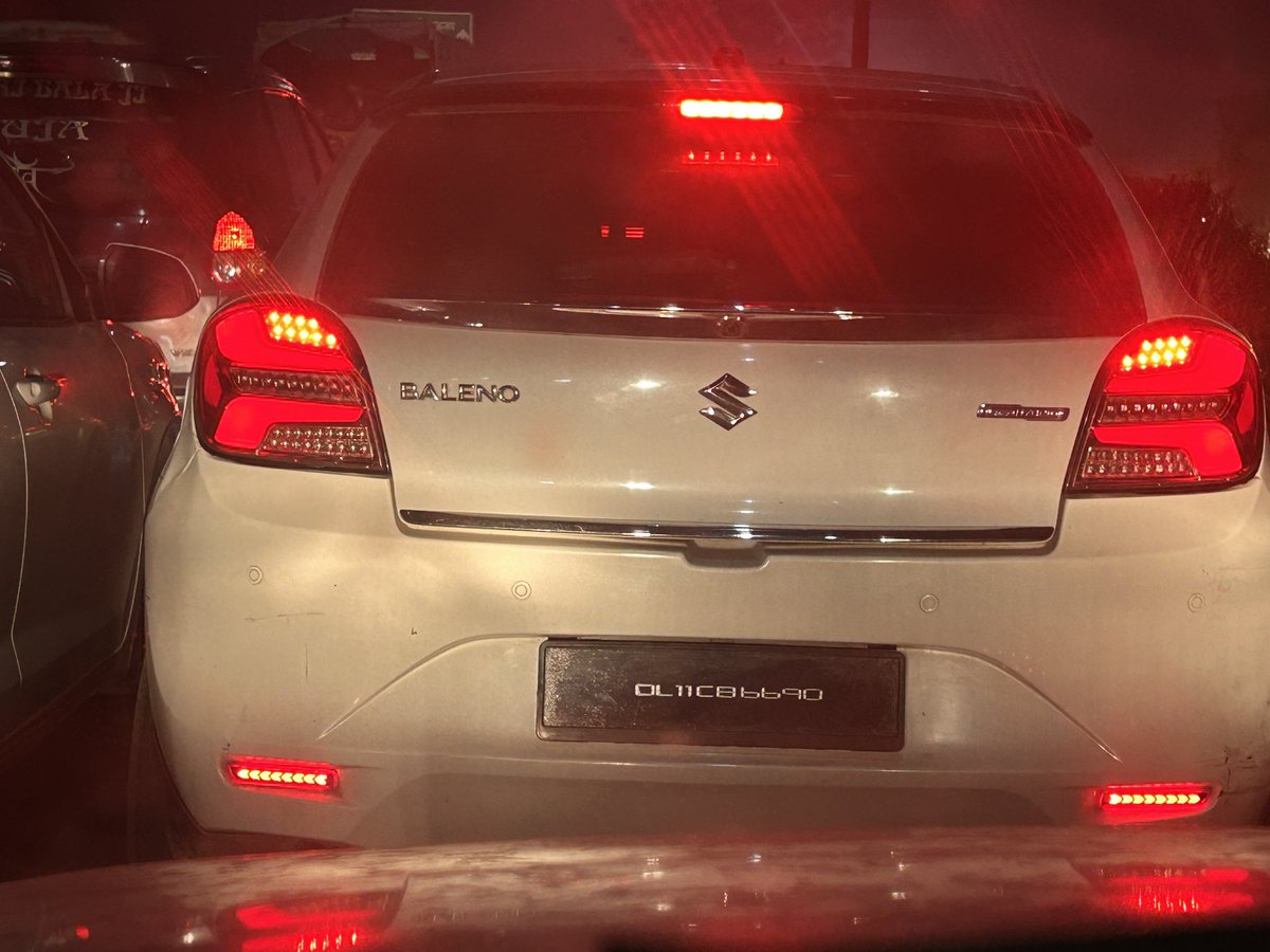 Is This Number plate valid .. Black Glasses ... high Volume speaker .<a href="/dtptraffic/">Delhi Traffic Police</a> <a href="/DelhiPolice/">Delhi Police</a> <a href="/dcprohinidelhi/">DCP Rohini</a> <a href="/DCPNewDelhi/">DCP New Delhi</a> <a href="/DCPWestDelhi/">DCP West Delhi</a> <a href="/DcpNorthDelhi/">DCP North Delhi</a> is it allowed in Delhi roads .. 
please let me know <a href="/AmitShah/">Amit Shah</a>  <a href="/PIBHomeAffairs/">PIB - Ministry of Home Affairs</a> ..