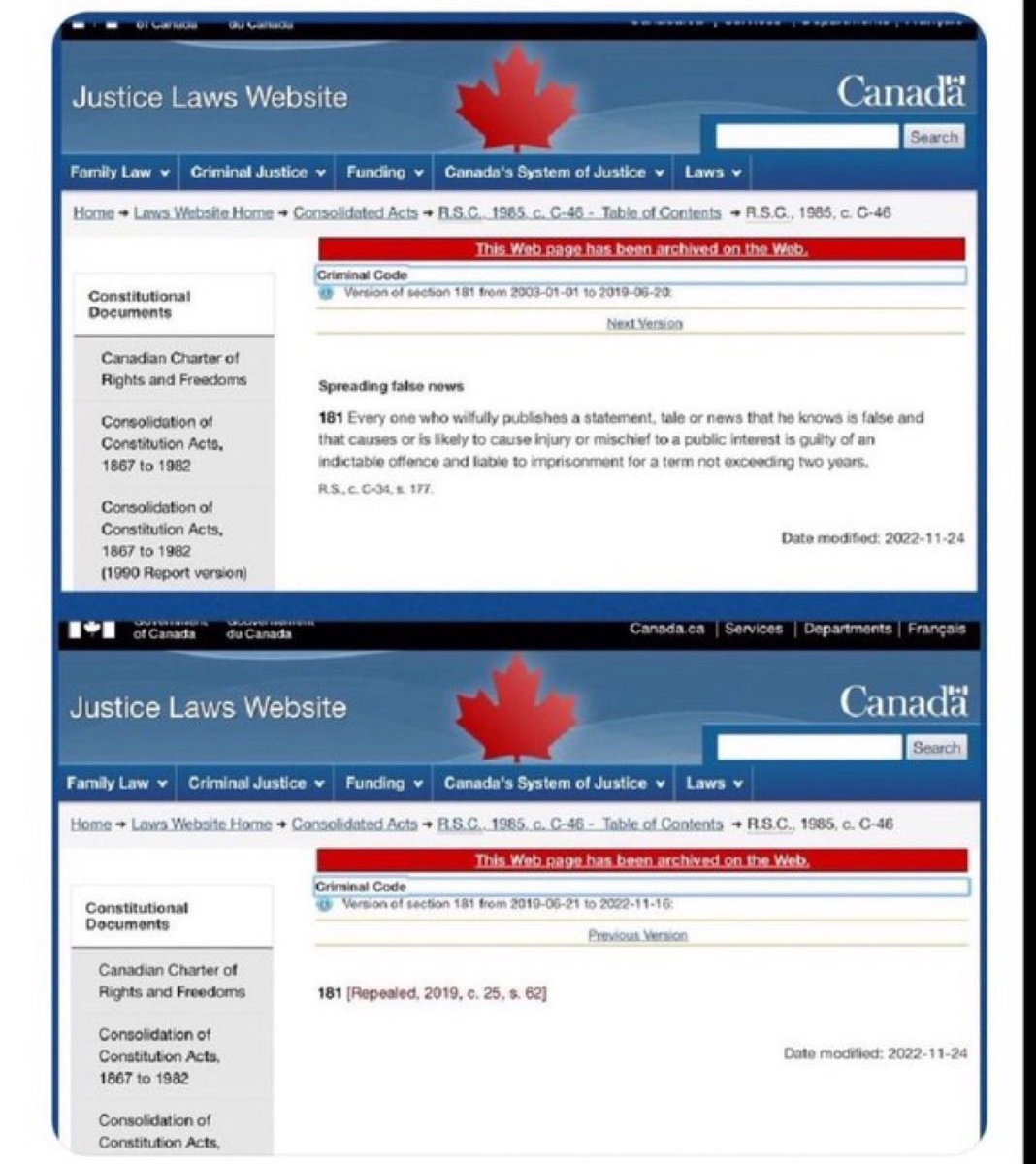 TheBuckYouWill's tweet photo. 🚨🚨🚨TIME FOR A VERY IMPORTANT REMINDER🚨🚨🚨

DID YOU KNOW?

Trudeau made it 100% LEGAL for the media to lie to you.

LET ME REPEAT THAT: The media can LEGALLY lie to your face.

THE LIBERALS USE THE MEDIA TO MANIPULATE YOUR THOUGHTS THROUGH WELL CRAFTED & REPETITIVE SCRIPTS - AND THE CBC IS THE BIGGEST LIAR OF THEM ALL.
  
Propaganda is 100% paid for and 100% pushed by all major media outlets - without fear of prosecution. 

There is NO credibility, NO accountability, and NO liability - just grants, bailouts, and budget line items. 

BELIEVE *NOTHING* YOU HEAR FROM THE MSM ABOUT MARK CARNEY & THE GOVERNMENT - IT'S ALL LIES.
.
