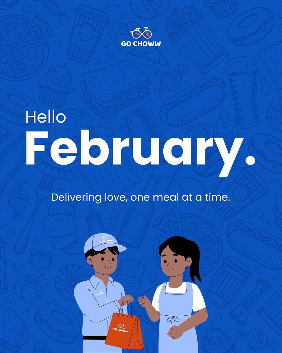 Happy New Month, Choww Nation ❤️
Welcome to February. More good food, smoother days, and better service ahead. #bowenuniversity #fooddelivery