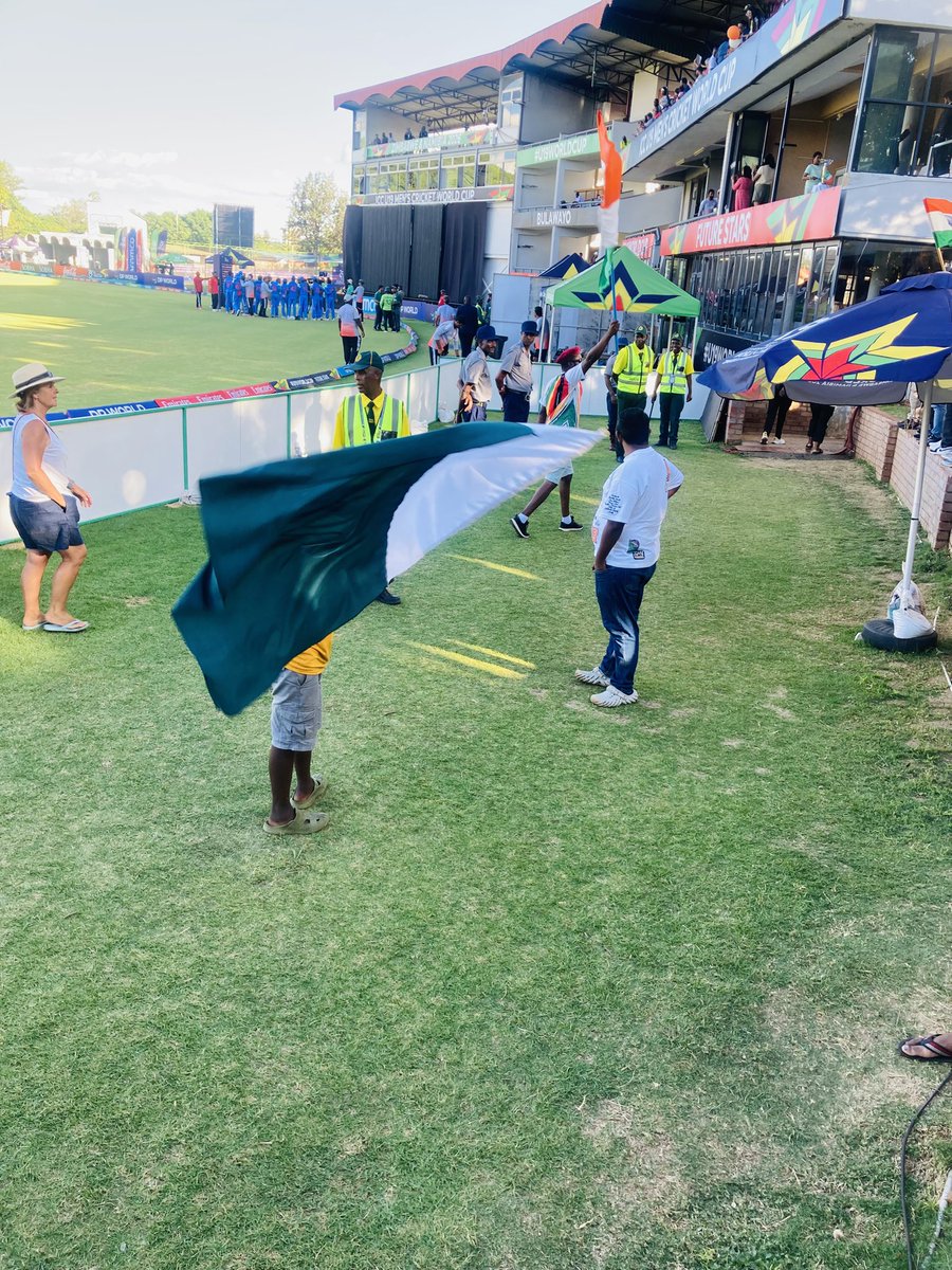 Realbeefactor's tweet image. Enjoying cricket with my fellow Indian cdes at Queens Sports Club. India won against Pakistan.  #Bulawayo