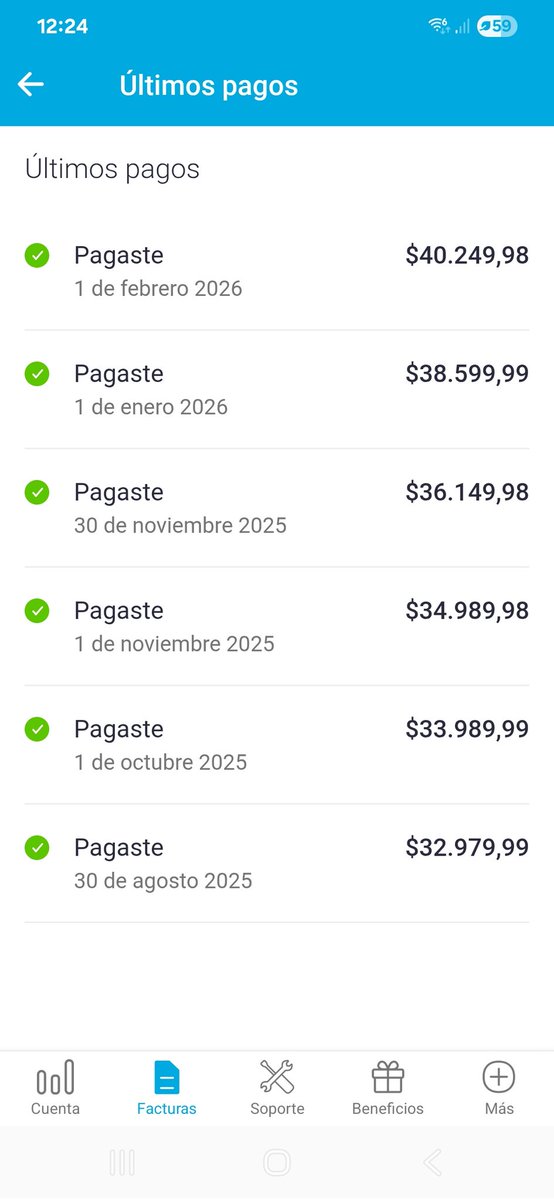 Estelaski's tweet photo. @MovistarArg #estafa realmente son unos estafadores, cuando contraté el servicio eran 24 meses fijos y nunca sucedió. Todos los meses aumentan #engaño https://t.co/aME7oKivls