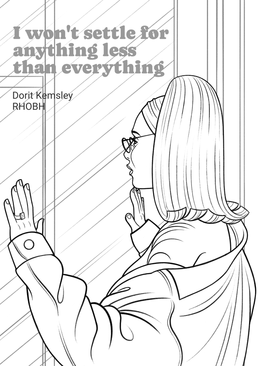 mujeresrabiosas's tweet photo. @Andy We heard you like coloring on your free time so here's a coloring sheet inspired by the Real Housewives.

This is Dorit Kemsley during season 10. You can also download a PDF version here: https://t.co/GYyuqeayOM size A5

#Coloring #coloringbooks #rhobh #bravo https://t.co/i5WygrPzM0