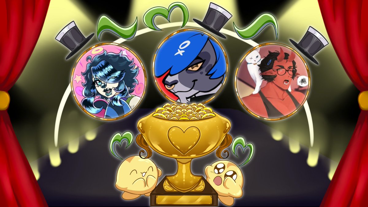 Cutest Mascot Winners

- DezmondVT ( DezmondVT )
- Sketchy Raven ( SketchyRaven )
- PUNKR0XY ( PUNKR0XY )