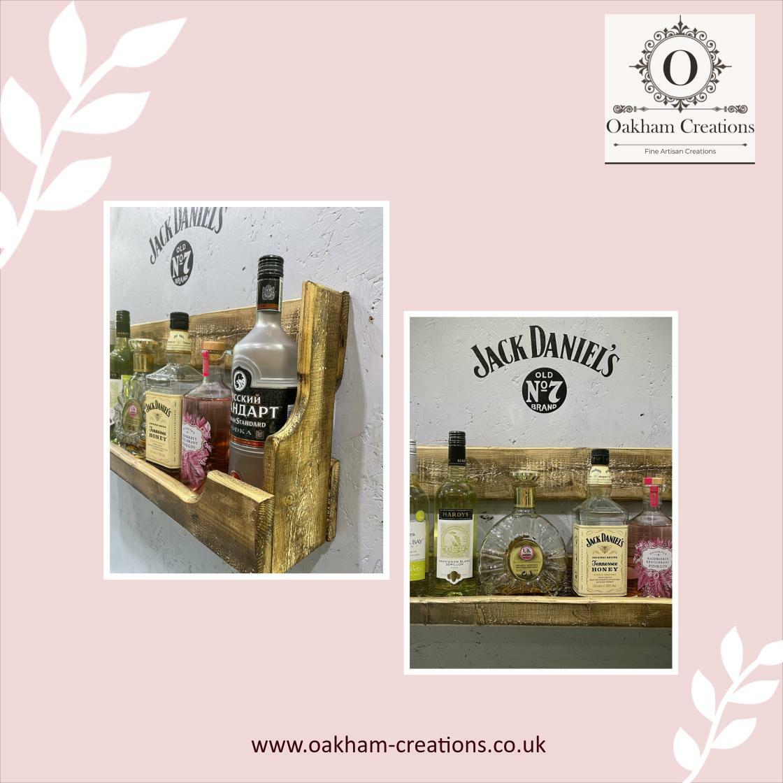 Oakhamcreations's tweet image. Elevate your home bar with our stunning 75cm Wine or Spirit Shelf, featuring a unique reversed curved front in rich Jacobean wax for just £55.20. #HomeBarEssentials #CraftedWithCare

Shop Now etsy.com/listing/102639…