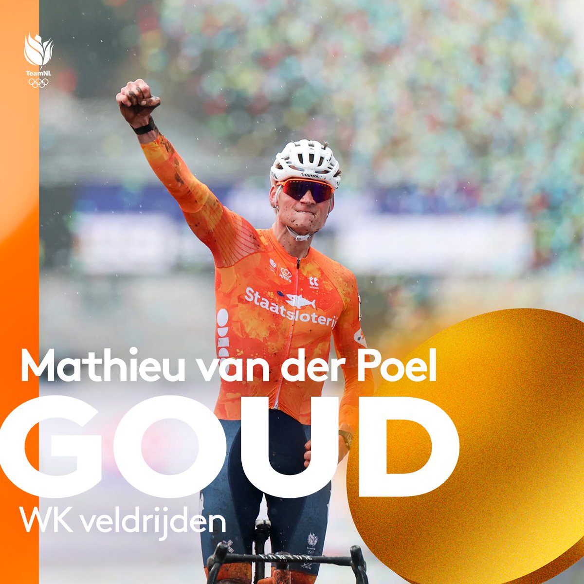 DE BESTE VELDRIJDER ALLER TIJDEN 🐐

Acht. Wereldtitels. <a href="/mathieuvdpoel/">Mathieu Van der Poel</a>  doet wat niemand ooit eerder bij de mannen deed 🙌

#TeamNL