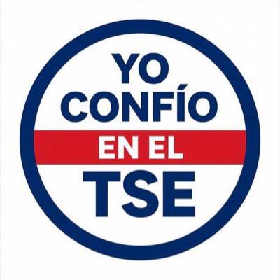 Hoy cerramos filas con el TSE. Uno de los árbitros electorales más respetados del planeta, y garante de la democracia continua más antigua y estable de América Latina 🇨🇷