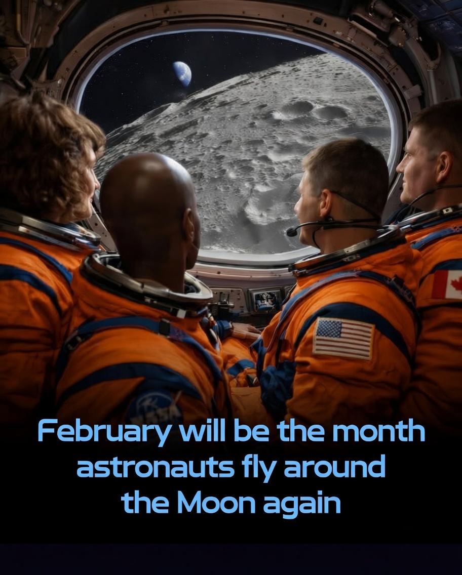Rainmaker1973's tweet photo. In February 2026, humanity returns to the vicinity of the Moon with crewed deep-space flight for the first time in over half a century.

NASA’s Artemis II mission will launch four astronauts—Commander Reid Wiseman, Pilot Victor Glover, Mission Specialist Christina Koch (all NASA), and Mission Specialist Jeremy Hansen (Canadian Space Agency)—aboard the Orion spacecraft atop the powerful Space Launch System (SLS) rocket. The approximately 10-day journey will send them on a free-return trajectory, swinging around the far side of the Moon at a distance of about 4,700 miles (roughly 7,600 km) beyond its surface before safely returning to Earth.

This is not a landing mission. It is a critical full-system test flight: proving the performance of SLS propulsion, Orion’s life support, navigation, communications, heat shield during reentry, and overall spacecraft reliability in the harsh environment of cislunar space.

Artemis II represents far more than engineering validation. It will carry humans farther from Earth than any previous crew. For the first time, a woman (Christina Koch), a person of color (Victor Glover), and a non-American astronaut (Jeremy Hansen) will venture to the Moon’s vicinity. The mission reopens the path to deep space that has remained closed since Apollo 17 in 1972.

Unlike Apollo 8’s lunar orbit, Artemis II uses a gravity-assisted free-return path—engineered so the spacecraft can loop back to Earth even if propulsion systems fail, prioritizing crew safety.

From that distant vantage point, the crew will witness a unique sight: Earth and Moon appearing together in the same frame, a live perspective no human has experienced before.

The lunar landscape remains largely unchanged since the Apollo days. But the world watching—and the diverse crew venturing out—reflects profound progress. This flight marks the opening chapter of the Artemis era, paving the way for sustained lunar exploration, surface landings, and eventual journeys farther afield.