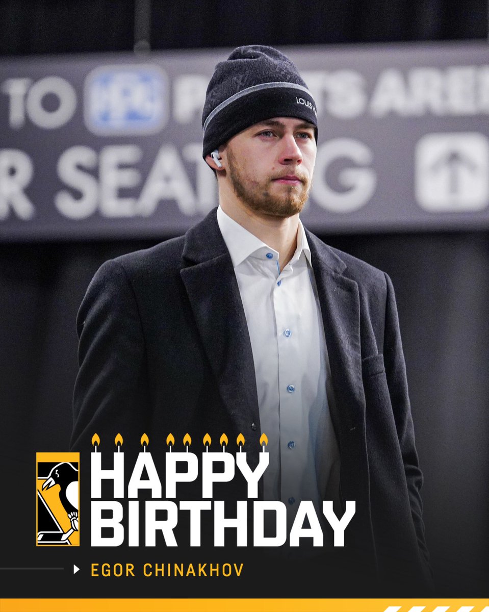 penguins's tweet image. Happy birthday, Chinny! 🎂