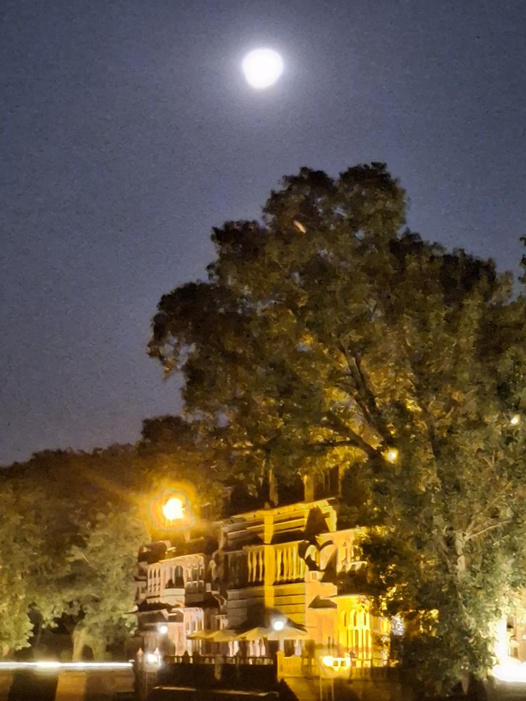 VinoBhojak's tweet photo. आज पूर्णिमा के दिन गजनेर पैलेस में ...!!
#GajnerPalace #Bikaner #Rajasthan
#FullMoonNight #Tourism #India