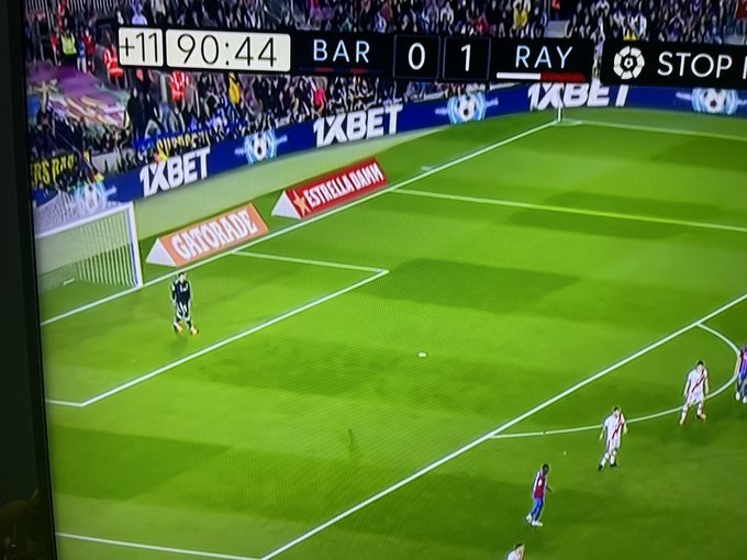 Ajrm96566768's tweet image. Es raro que contra el Rayo haya tanto descuento no?