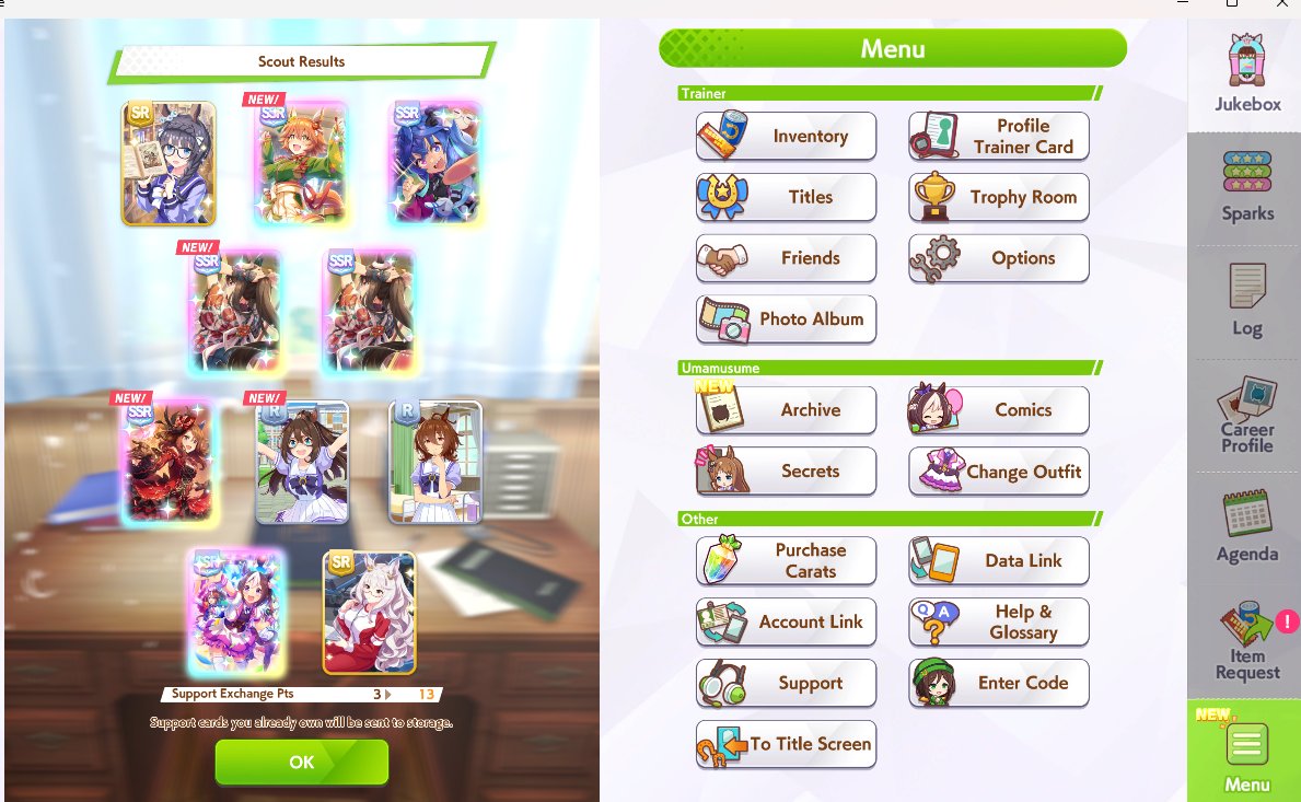 So i figured out where all my luck went in Uma Musume, WTFFFF #umamusume