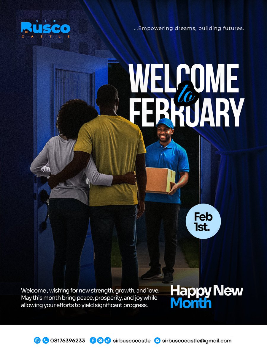 SBuscocastle's tweet photo. Welcome to the month of February, the month of love.

May you experience love in its purest form all through this month and for the rest of your life.

May your days be filled with joy, peace, and beautiful moments.

Happy New Month! https://t.co/BP3a6hmu1x