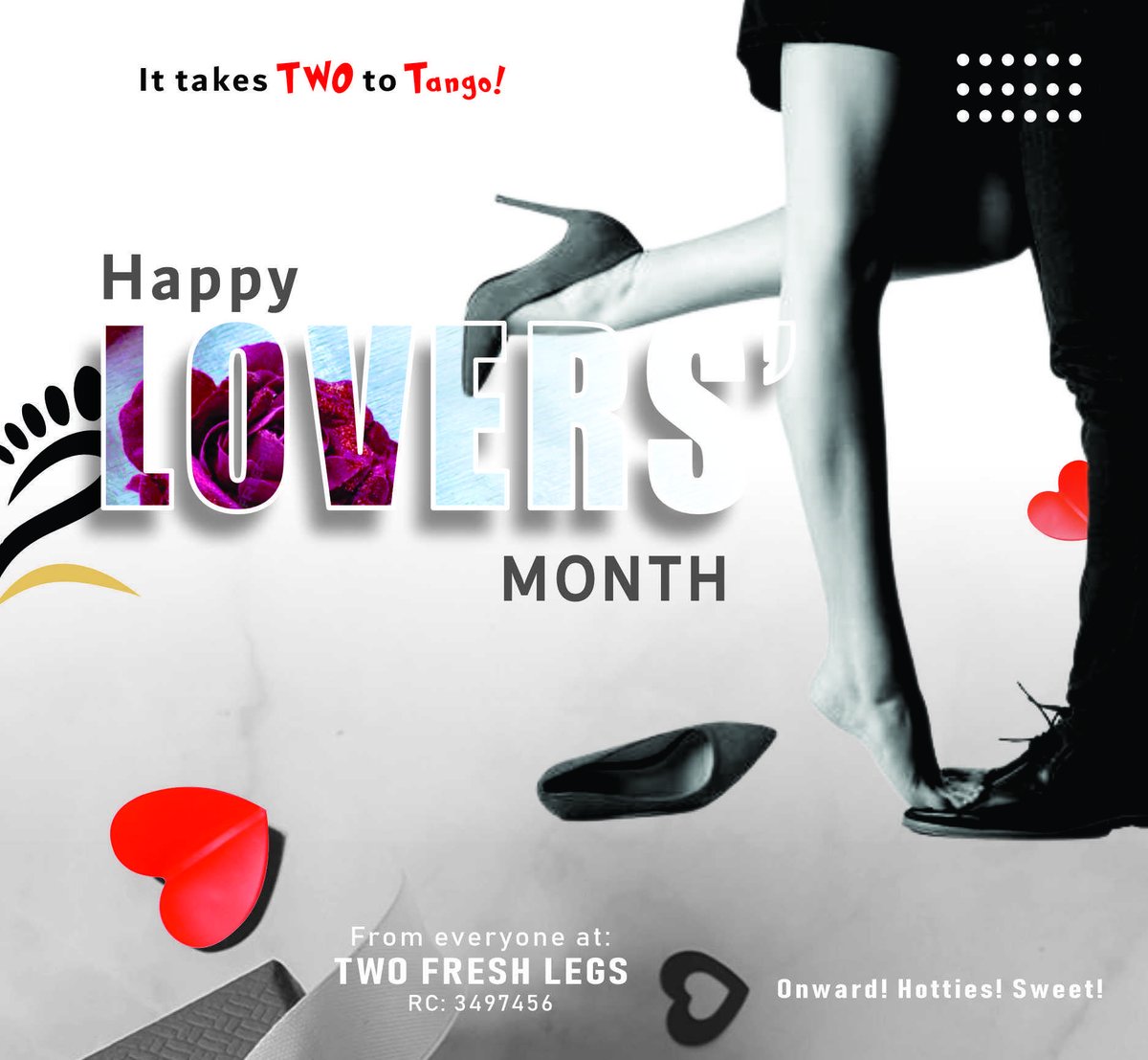 twofreshlegs's tweet photo. In the tender flow and gentle rhythm of LOVE, it takes TWO to Tango! #February 

Happy Lovers’ Month ❤️🌹 #TFL 👞👞 https://t.co/ftZMCAeQQN