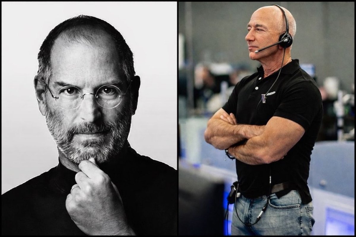 GoldenAgeUnfold's tweet image. Two major tech billionaires who weren’t in the Epstein files. Drop a thumbs up for Steve Jobs and Jeff Bezos.