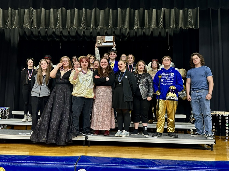 Your Class B Second Place Drama Team!!! BRAVO...we are proud!!! 🤩 🙌🏻🎭🏆