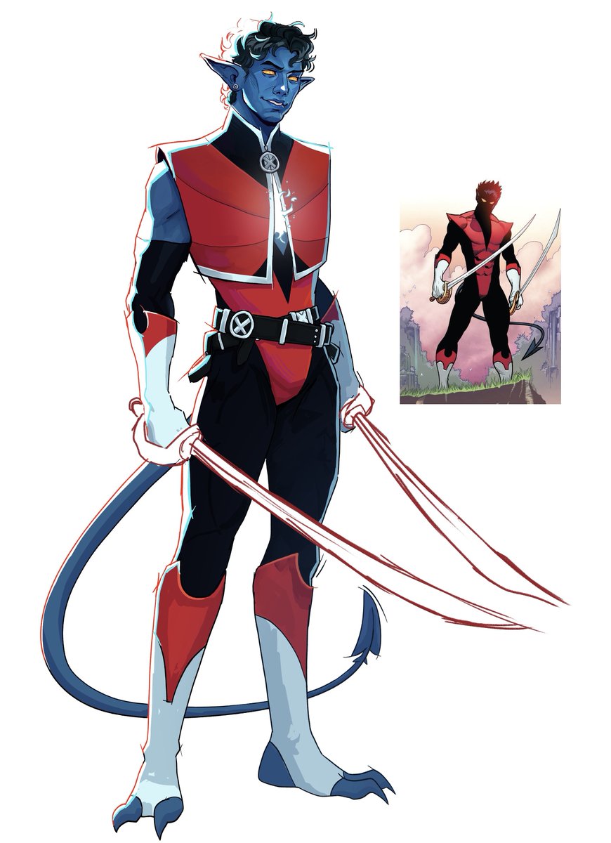 WillowDeus's tweet photo. Guess who got more free time!! #MarvelRivals #nightcrawler https://t.co/KzI62KHGAR
