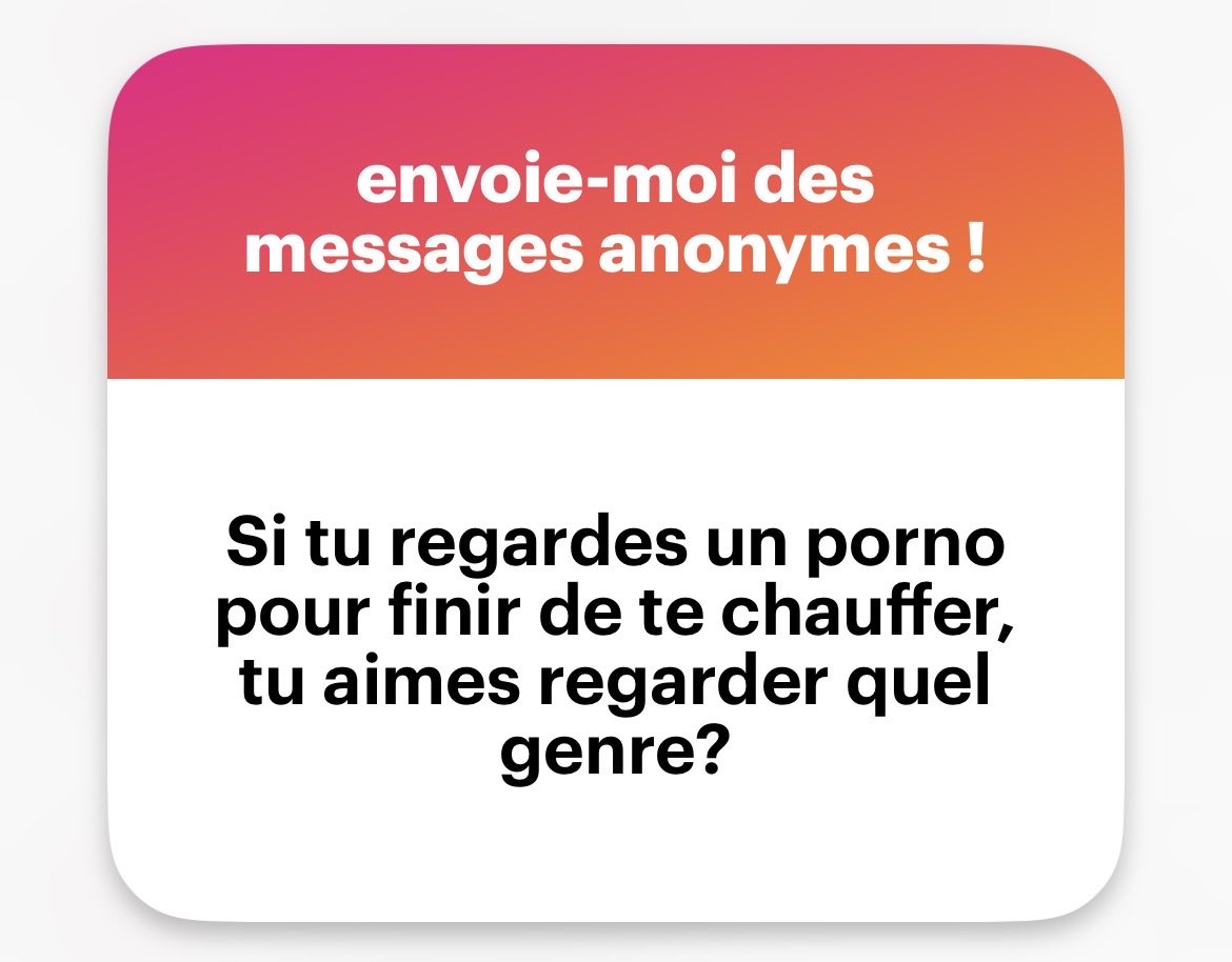 Tout dépend du mood dans lequel je suis. C’est assez large