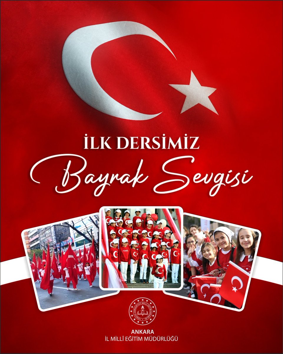 🇹🇷 İstiklal Bayrakla, İstikbal Maarifle…
2025–2026 eğitim öğretim yılı ikinci dönemine, bağımsızlığımızın simgesi ve milletimizin ortak değeri olan “Bayrak Sevgisi” temasıyla başlıyoruz.

İstiklalimiz bayrakla yükselir, istikbalimiz maarifle güçlenir. Bu bilinçle yeni döneme