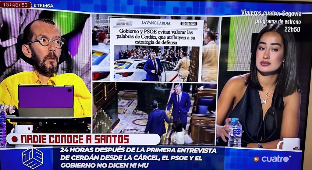 Yo no opino de lo de Epstein hasta que se pronuncien los expertos