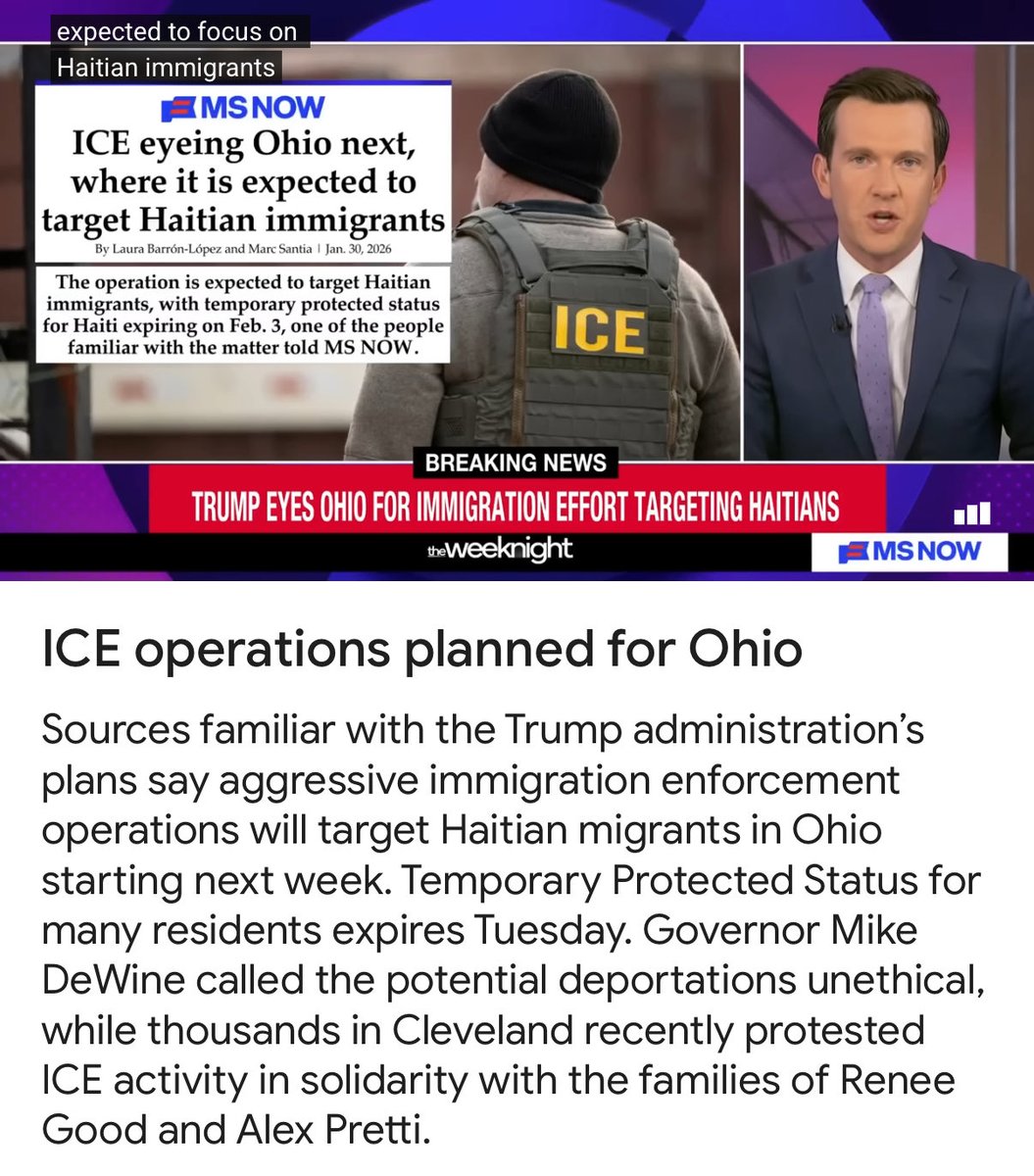 johnhbriggs's tweet photo. Tin soldiers and Trump is coming
We’re finally on our own 
This winter I hear the drumming
ICE is coming to O-H-I-O
(Oh No! This sounds like 1970.) https://t.co/udUN9jCwzk