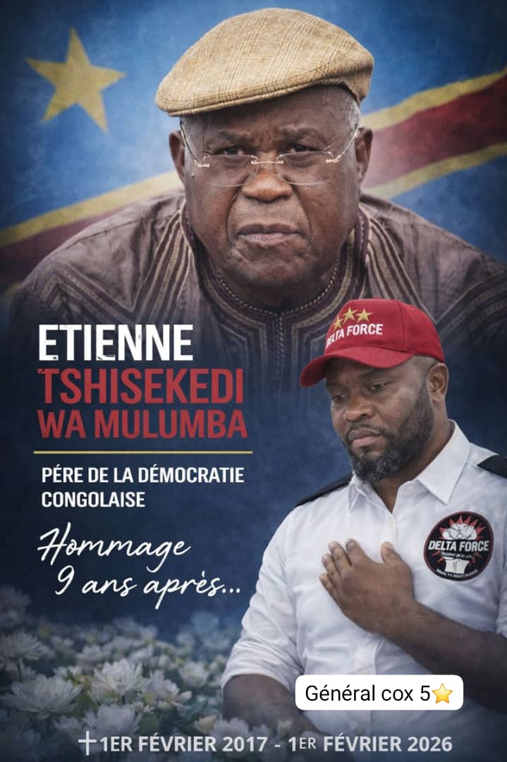 MaseyilaS's tweet photo. Étienne Tshisekedi a bâti une nation non avec des armes, mais avec une idée indestructible : le peuple congolais mérite la dignité, le débat et la démocratie.
— Se/ir @Arnotbigus1 , président base Delta Force | Général Cox
@DFLFatshi @mba https://t.co/Hr8YdQzIan