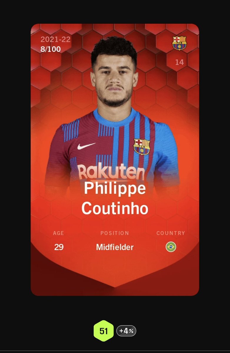 sorare__journey's tweet photo. Traded a GOAT with a GOAT of #Sorare community 🐐🤝

Bit  by bit, +9€ 💲✅

#Sorare26 #CardTrade https://t.co/j5ogdecP7u