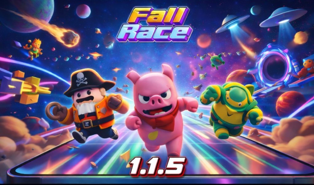 Mqda1's tweet photo. 🔥 LET’S GO 🔥

V1.1.5 is a massive step forward for Fall Race 🚀
You can feel the smoother gameplay and the multiplayer flow hits way cleaner now.
That new join room notification is a game-changer for social play 👀

$NAKA is cooking 🚀🚀
https://t.co/aFqvLJNWTY 🔥🔥 https://t.co/OUG6Honrj8