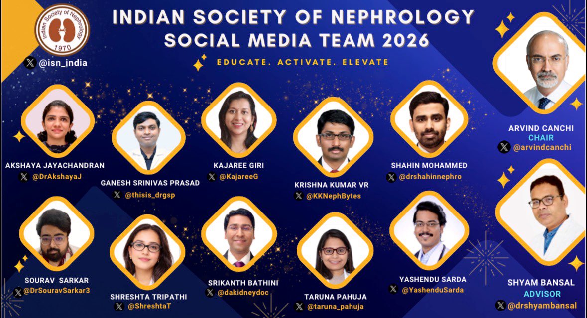 Indian Society of Nephrology tweet media