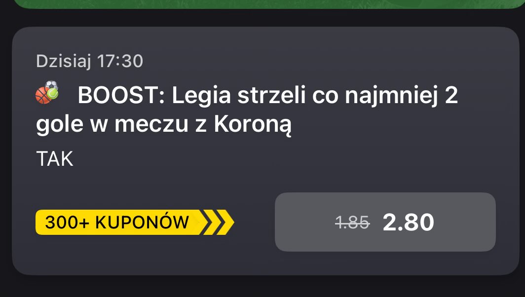 Interfejs Efortuna app pokazujący zakłady sportowe i gry kasynowe