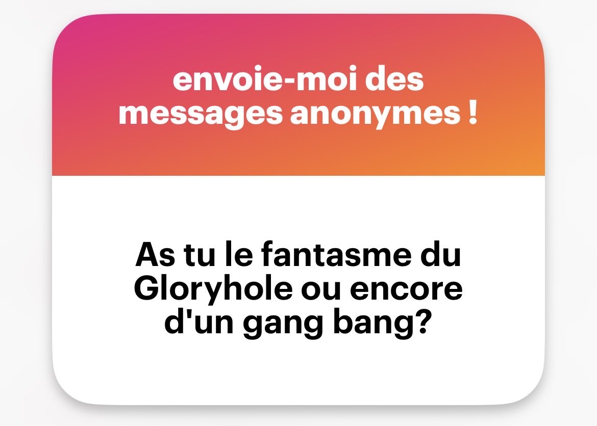 Absolument pas ! Ni pour l’un ni pour l’autre