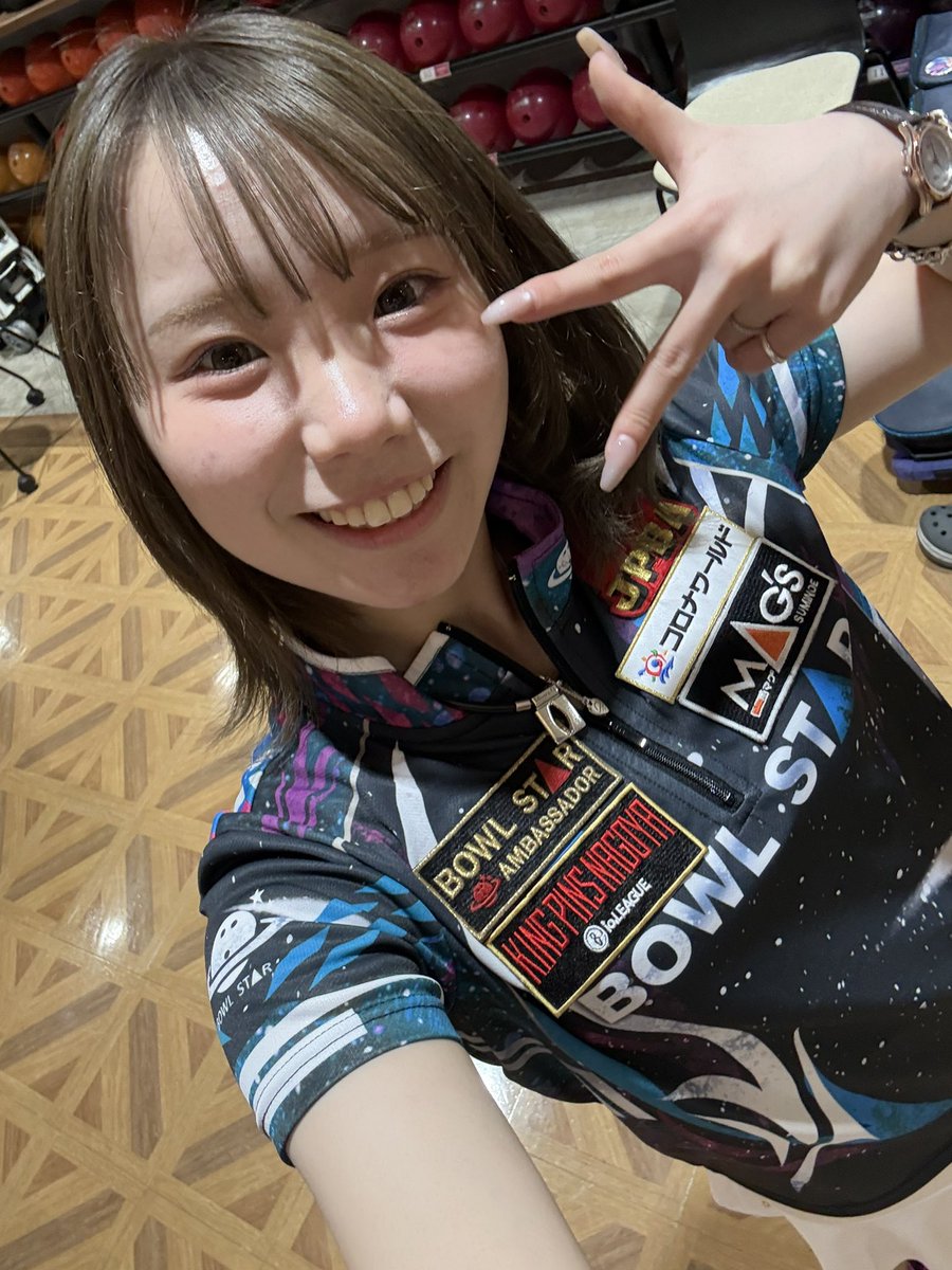 STORMbyHISP's tweet photo. 先日、緒方姉妹プロチャレンジに参加させていただきました🎳

楽しい時間を過ごす事が出来ました🤩

抽選賞でトートバッグをいただきました🤭

参加された方、そして緒方美空プロ＆彩音プロお疲れ様でした🙇 https://t.co/9uWl0PEVLb
