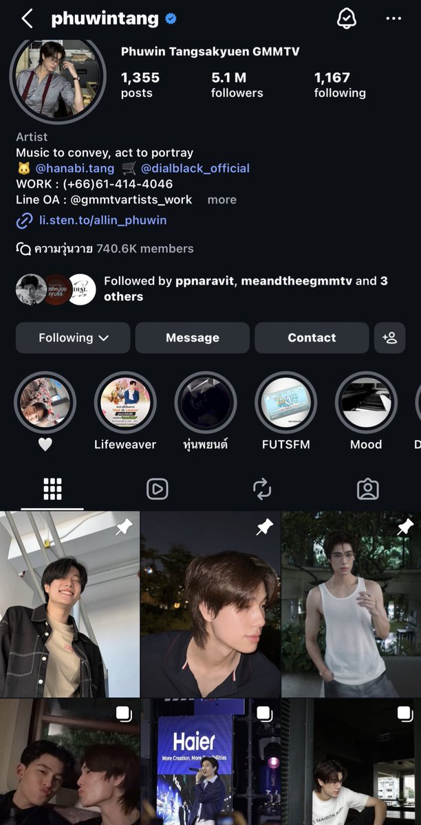saturdaymay18's tweet photo. imagine wanting to know about this actor &amp; you go into his instagram to see a post of him jubjub with his bf esp w a caption ‘from 19-25’… idk about yall but i’d be wow his boyfriend sure is handsome and they have been together since the bf was 19

#PondPhuwin #ปอนด์ภูวินทร์ https://t.co/YeBerXustR