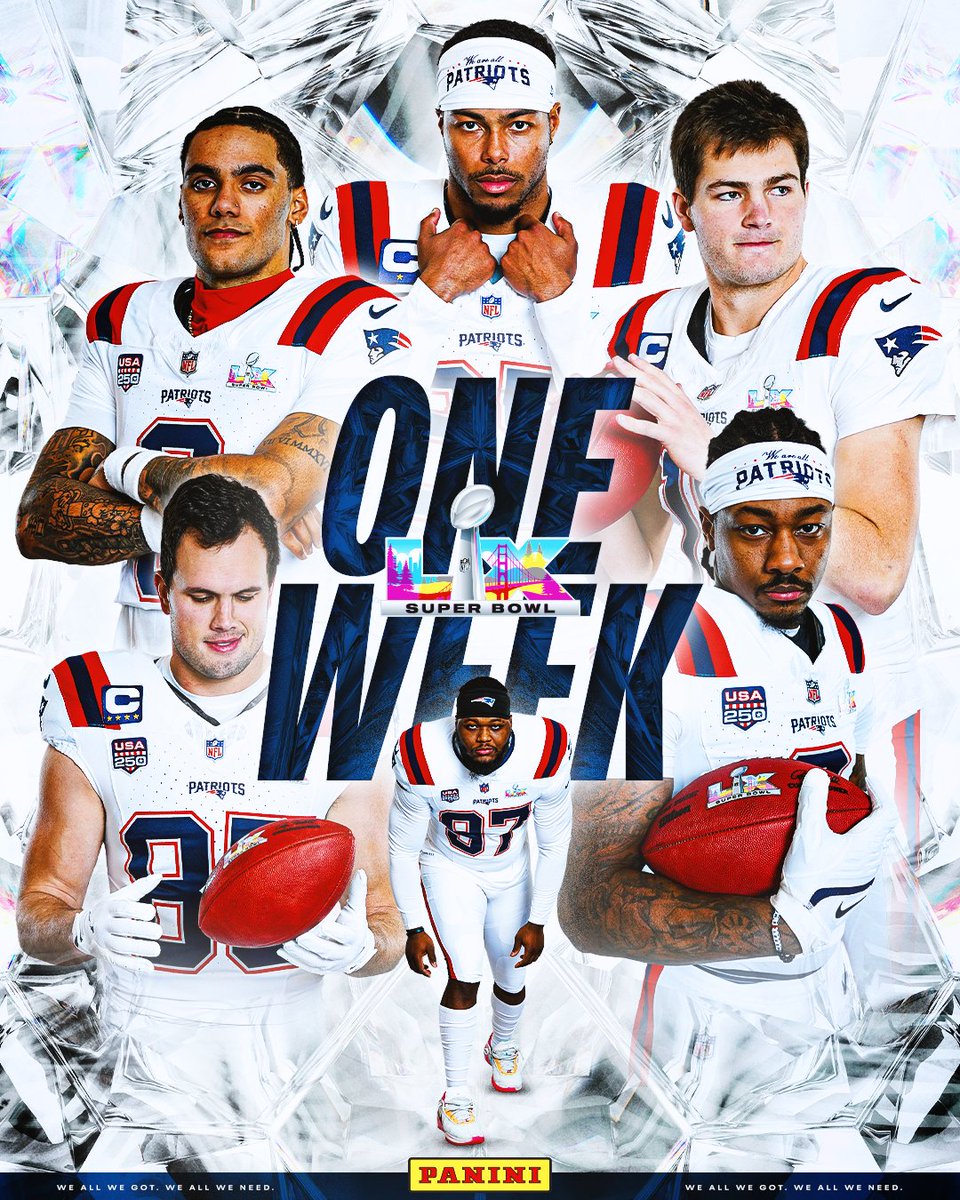 ONE. WEEK. AWAY.