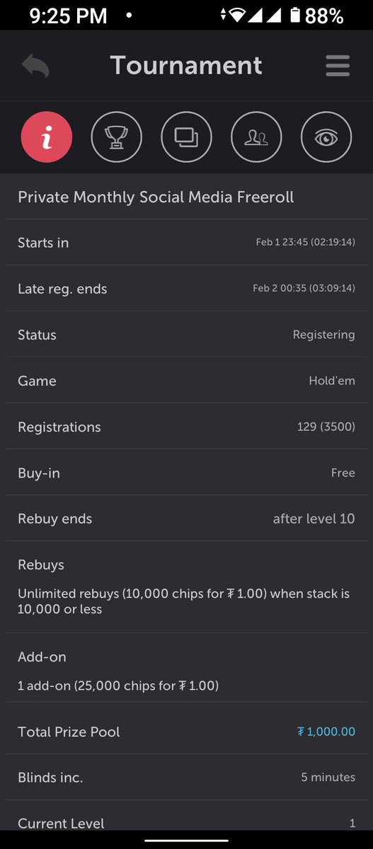 Crypto_Boost244's tweet photo. @CoinPoker_OFF Today' at 6pm UTC i see only this but password you have given us wrong https://t.co/kEwua3ed1y