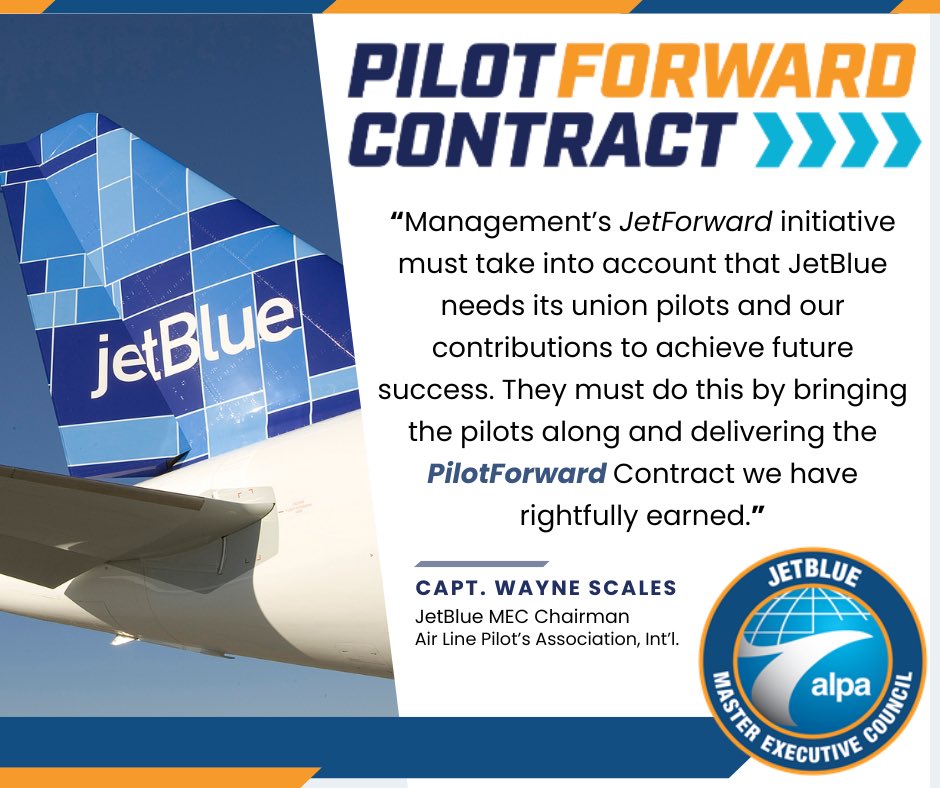 JetBlue ALPA Pilots tweet media